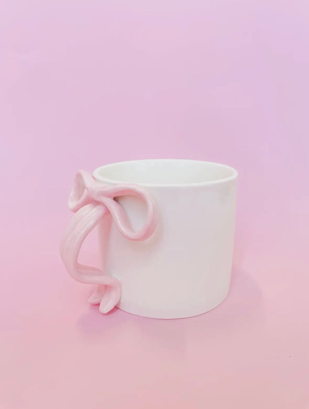 Coquette Pink Bow Mug