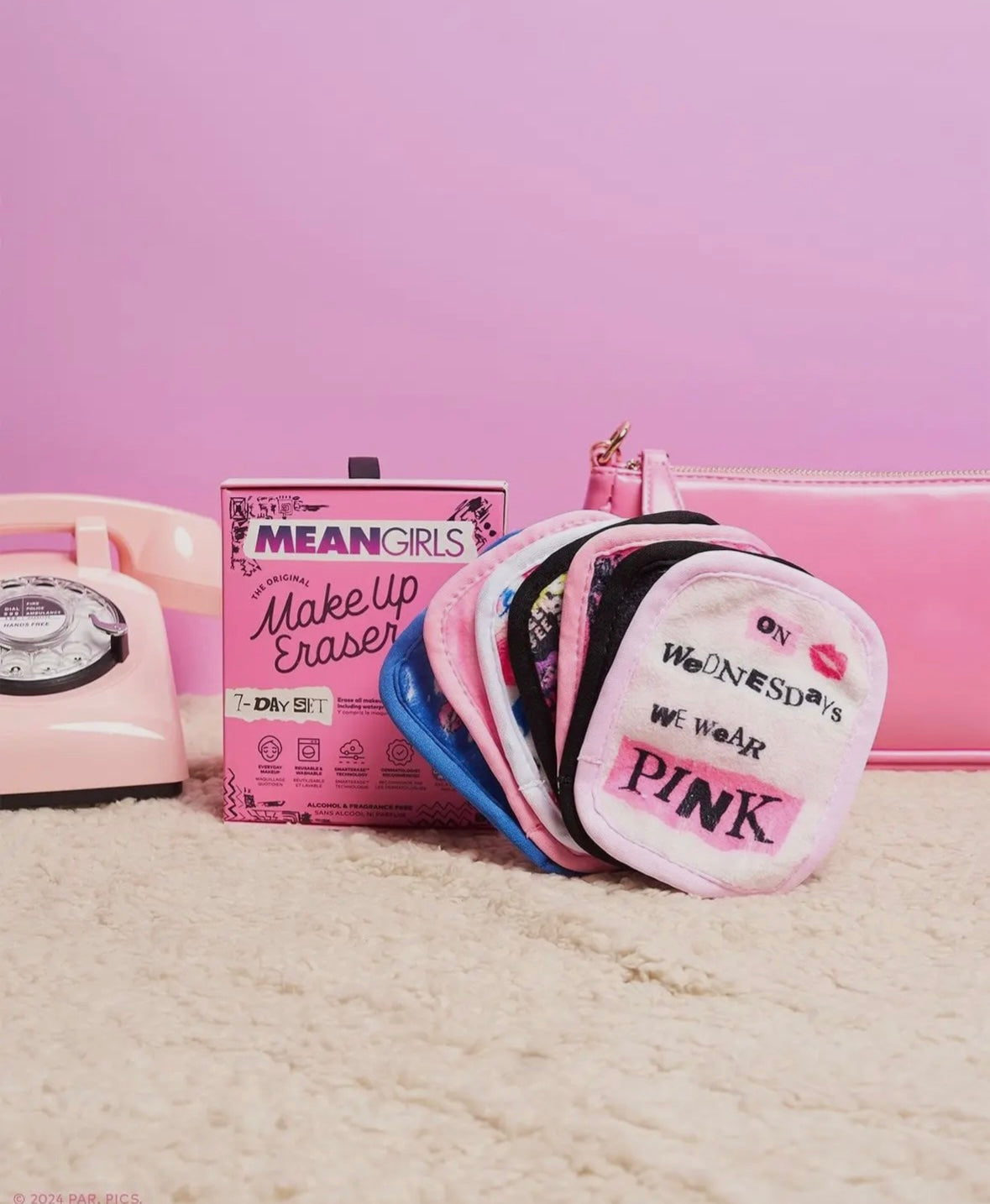 Mean Girls MakeUp Eraser 7 Day Gift Set