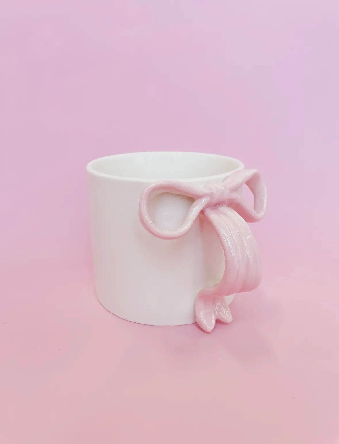 Coquette Pink Bow Mug