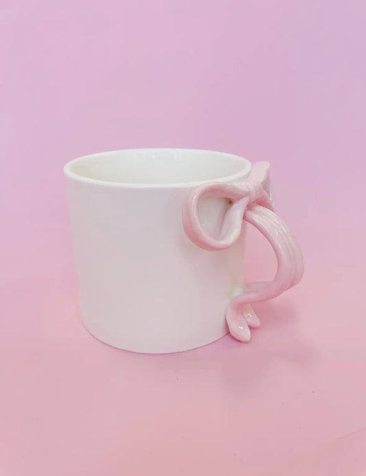 Coquette Pink Bow Mug